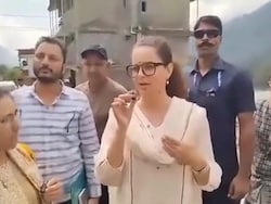 Kangana Ranaut Meets Flood Victims, Then Tells Them Her Cafe Made Only Rs 50