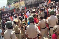 Violence Erupts in Karnataka's Mandya After Ganesh Idol Immersion; Prohibitory Orders Imposed Violence Erupts in Karnataka's Mandya After Ganesh Idol Immersion; Prohibitory Orders Imposed