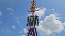 This 20-Storey-Tall Raavan Is Rainproof. It Is Made Out Of...