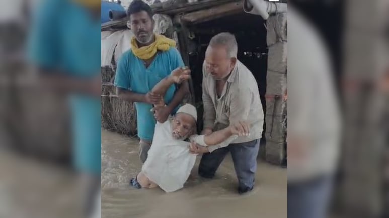 कैसे छोड़ दूं खेत..! बाढ़ में बचाने पहुंचे लोग तो अड़ गया बूढ़ा किसान, 'अन्नदाता' का यह दर्द देखिए