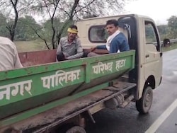 Madhya Pradesh Government Hospital Sent Body Home In A Garbage Trolley