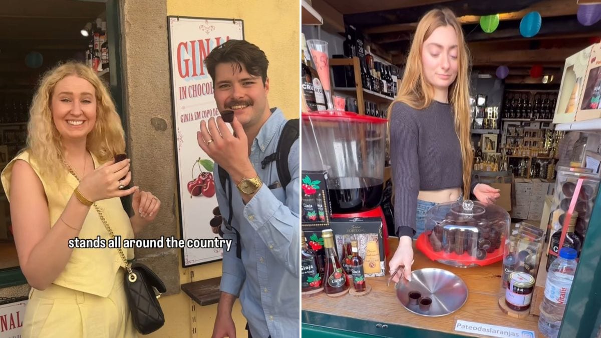 Watch: This Traditional Drink In Portugal Is Served In Chocolate Cups