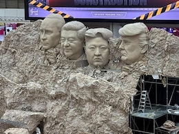 Satirical 'Mount Rushmore' Featuring Trump, Putin, Xi, And Kim Unveiled In Thailand Mall Satirical 'Mount Rushmore' Featuring Trump, Putin, Xi, And Kim Unveiled In Thailand Mall