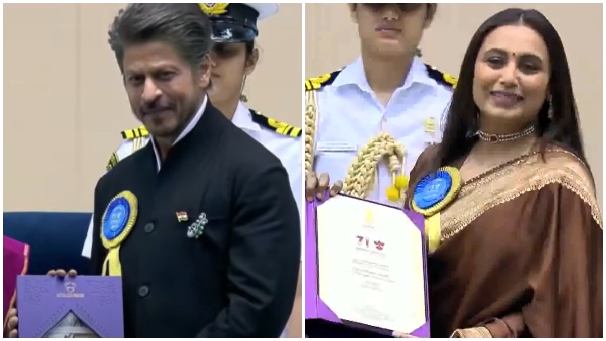 Watch: Shah Rukh Khan Receives His First Ever National Film Award