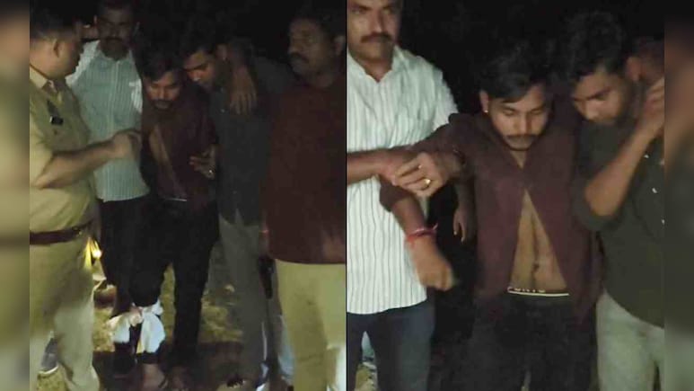 यूपी एनकाउंटर में गोली लगने के बाद आरोपी से पुलिस ने कहा- ' ए हंसना नहीं... , वायरल हुआ वीडियो