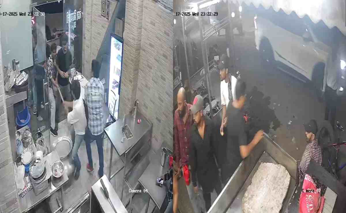 कोटा के रेस्टोरेंट में फायरिंग कर दहशत फैलाने आए थे बदमाश, मालिक और साथियों ने मेज-कुर्सी से दिया जवाब