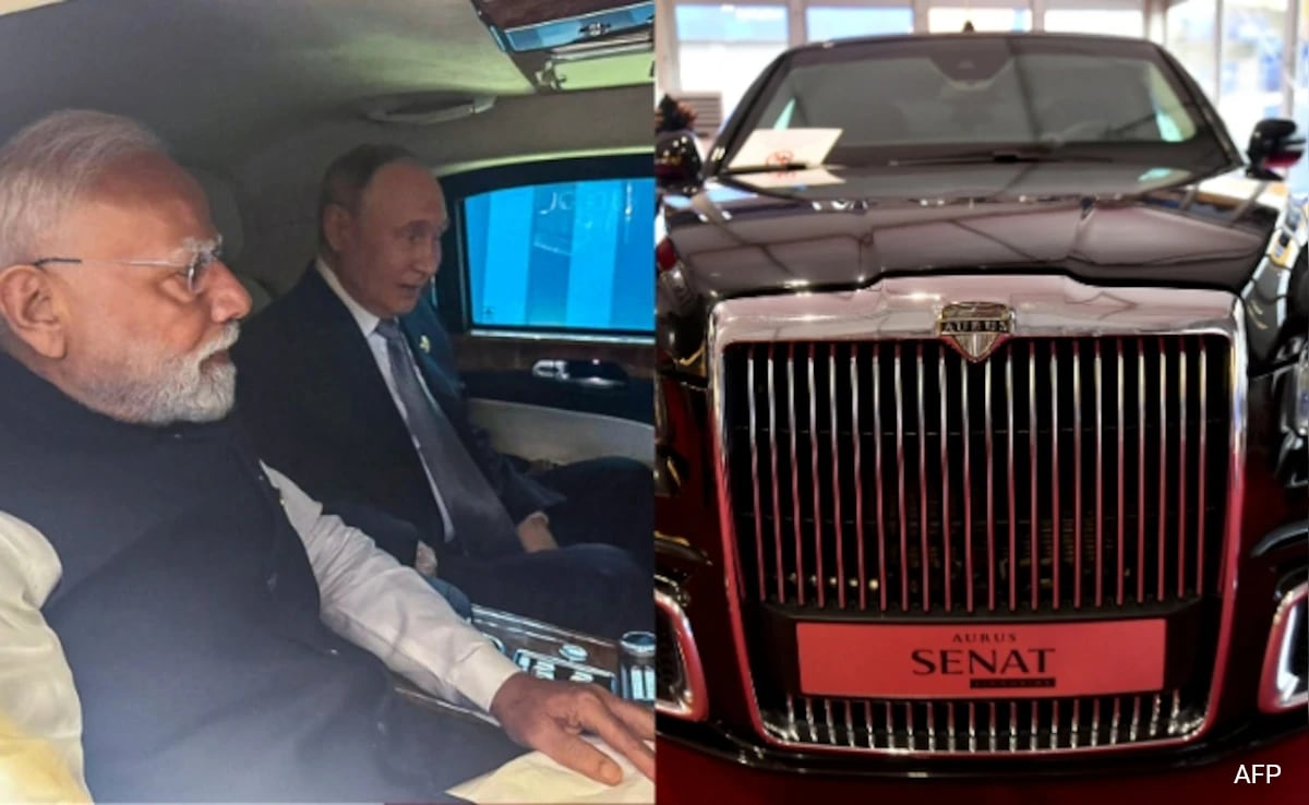 Inside Aurus Senat: Russia's Presidential Limousine Used By PM Modi, Putin