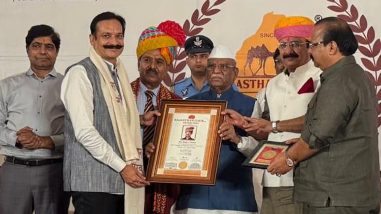 वरिष्ठ पुलिस अधिकारी राजीव दत्ता को राजस्थान गौरव सम्मान वरिष्ठ पुलिस अधिकारी राजीव दत्ता को राजस्थान गौरव सम्मान