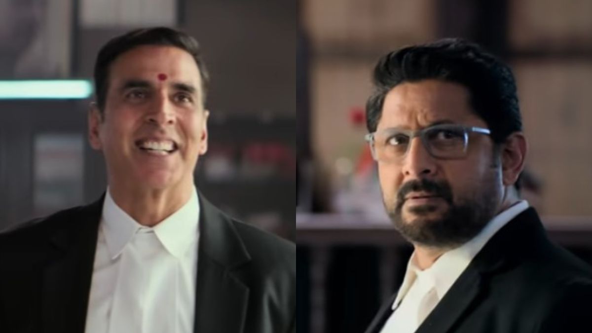<i>Jolly LLB 3</i> Trailer: An Epic Courtroom Face-Off Between Akshay Kumar And Arshad Warsi Amid Chaos And Drama