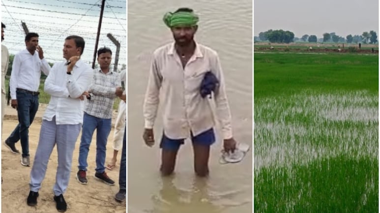 Rajasthan Rain: भारत-पाक सीमा पर बाढ़ का खतरा, मजनू पोस्ट तक पहुंच गया पानी, खाली कराए गए 2 गांव Rajasthan Rain: भारत-पाक सीमा पर बाढ़ का खतरा, मजनू पोस्ट तक पहुंच गया पानी, खाली कराए गए 2 गांव