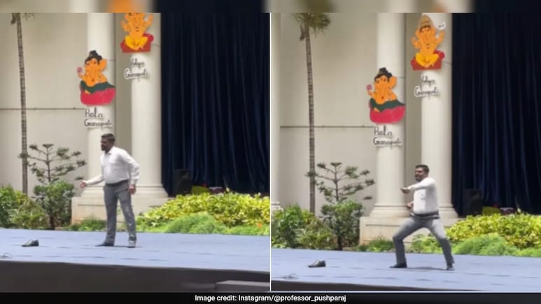 Watch: Bengaluru Professor's Stunning Dance On Iconic Bollywood Song Goes Viral Watch: Bengaluru Professor's Stunning Dance On Iconic Bollywood Song Goes Viral