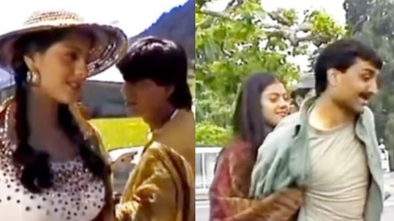 Watch: Shah Rukh Khan-Kajol Being Goofy, Rare Glimpse Of Aditya Chopra In Viral <i>DDLJ</i> BTS Clip Watch: Shah Rukh Khan-Kajol Being Goofy, Rare Glimpse Of Aditya Chopra In Viral <i>DDLJ</i> BTS Clip