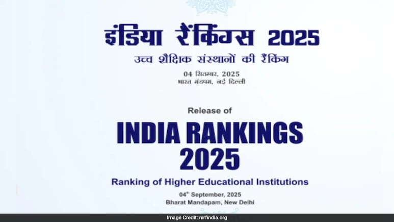 NIRF India Rankings 2025 To Be Released Soon: Full List Of Categories, Parameters And Where to Check NIRF India Rankings 2025 To Be Released Soon: Full List Of Categories, Parameters And Where to Check