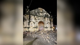 Video: Historic Church Crumbles After Massive Earthquake Hits Philippines