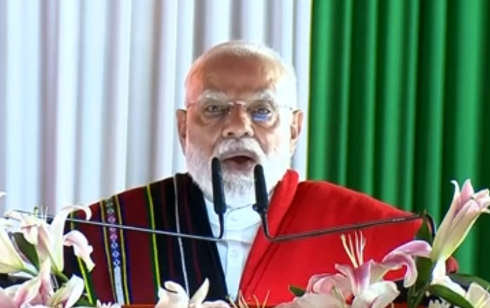 मैं आपकी हिम्मत को सलाम करता हूं... मणिपुर में बोले पीएम मोदी