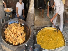World Samosa Day: This Unique Samosa Shop In Jaipur Uses A Shovel To Mix Aloo Masala World Samosa Day: This Unique Samosa Shop In Jaipur Uses A Shovel To Mix Aloo Masala