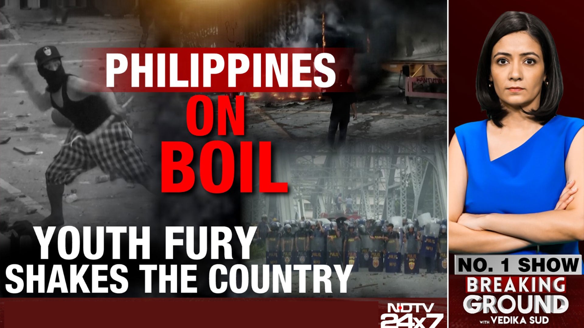 Violent Protests Erupt In Manila; Police Use Tear Gas, 70 Injured