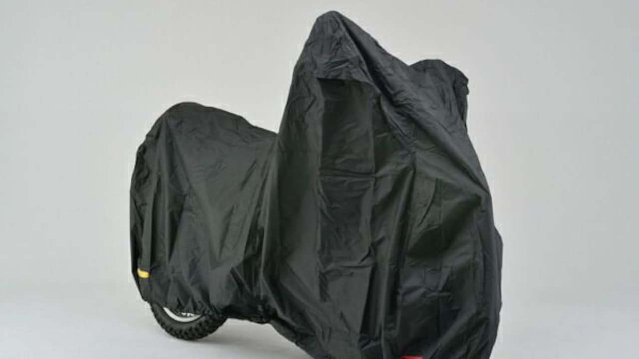 Shield your bike from rain and rust with a waterproof cover this monsoon