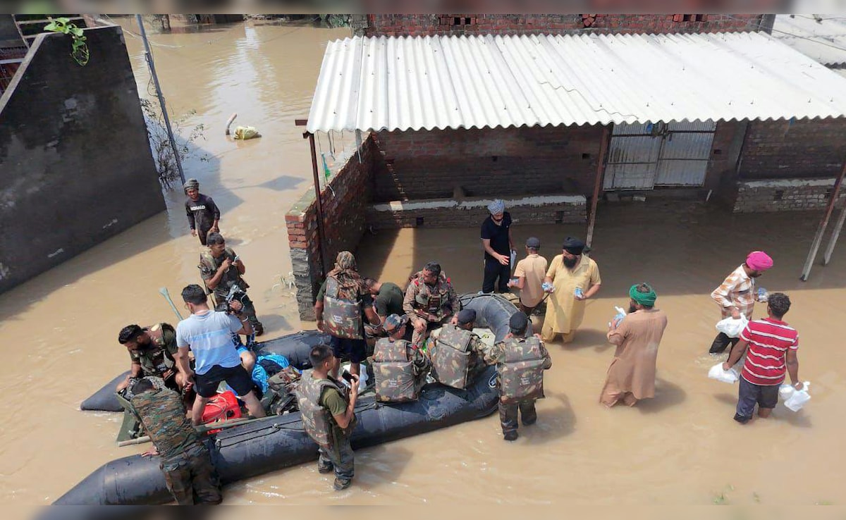 Army launches rescue operation as Punjab grapples with the worst floods in 37 years. Army launches rescue operation as Punjab grapples with the worst floods in 37 years.