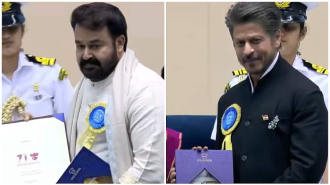 National Film Awards 2025 Highlights: Dadasaheb Phalke For Mohanlal, First Award For Shah Rukh Khan