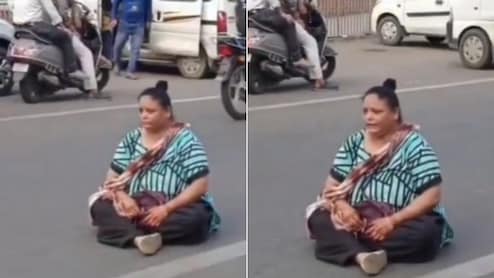 20 रुपये में सिर्फ 4... गोलगप्पे कम मिलने पर महिला नाराज़, बीच सड़क बैठकर किया धरना, लोग बोले- ये क्या बवाल है