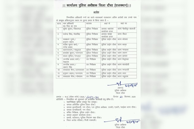 इनका हुआ तबादला इनका हुआ तबादला