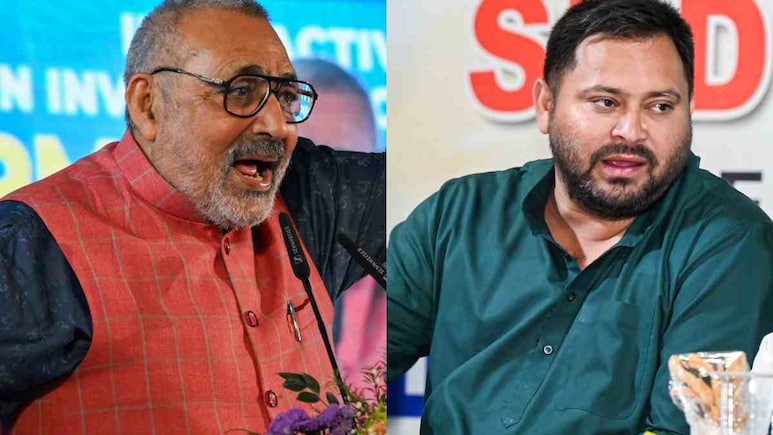 'तेजस्वी स्वार्थ के लिए कांग्रेस की खुशामद कर रहे हैं': गिरिराज सिंह