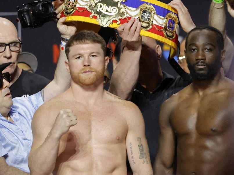 Saul Alvarez, Terence Crawford Both Tip Scales At 167.5 Pounds For Title Bout