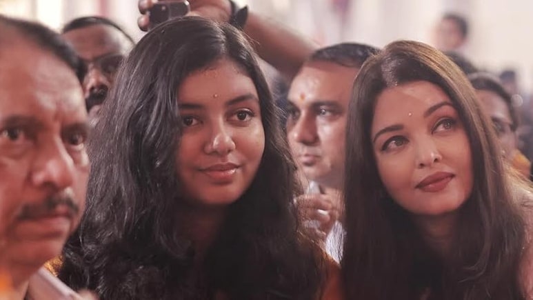 VIDEO: बेटी आराध्या बच्चन के साथ बप्पा के दर्शन करने पहुंचीं ऐश्वर्या राय, फैंस को देख दिया यूं रिएक्शन VIDEO: बेटी आराध्या बच्चन के साथ बप्पा के दर्शन करने पहुंचीं ऐश्वर्या राय, फैंस को देख दिया यूं रिएक्शन