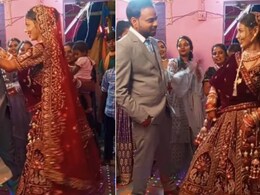 दूल्हे के सामने 'जोरू का गुलाम' पर नाच रही थी दुल्हन, लड़के ने दिए ऐसे एक्सप्रेशन, यूजर्स बोले- ये नहीं बनेगा दूल्हे के सामने 'जोरू का गुलाम' पर नाच रही थी दुल्हन, लड़के ने दिए ऐसे एक्सप्रेशन, यूजर्स बोले- ये नहीं बनेगा