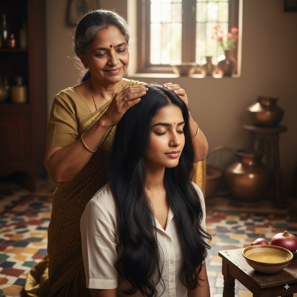 दादी-नानी के ये 4 आसान नुस्खे, टूटटे, झड़ते और बेजान बालों में फूंक देंगे जान, हर कोई पूछेगा इनका राज!