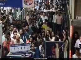 Video Shows Packed Gurugram Metro Station After Heavy Rain Video Shows Packed Gurugram Metro Station After Heavy Rain
