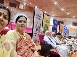 PM Modi Seated In Last Row At Workshop As BJP Gears Up For Veep Polls PM Modi Seated In Last Row At Workshop As BJP Gears Up For Veep Polls