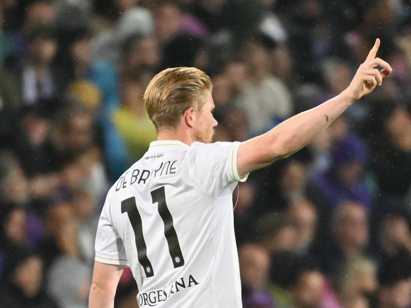 Kevin De Bruyne's Man City Return Lasts Only 26 Minutes Due To Napoli Red Card