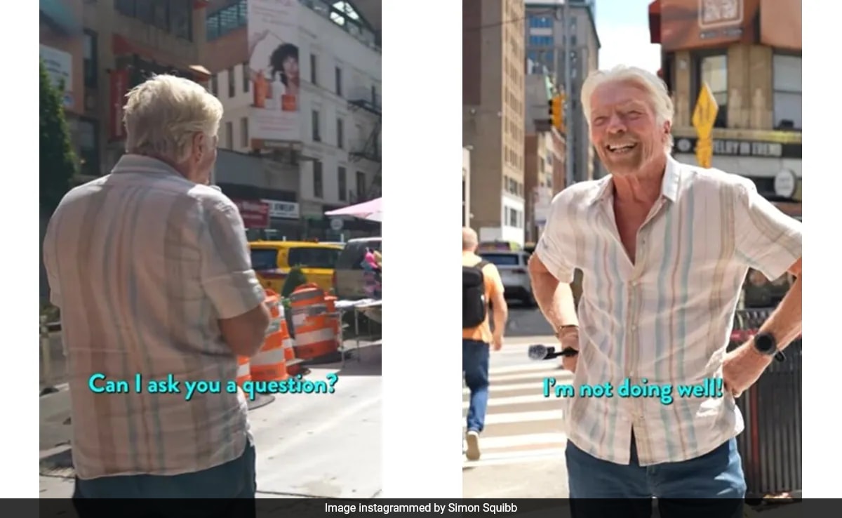 Richard Branson Unrecognized by New Yorkers During Street Interviews