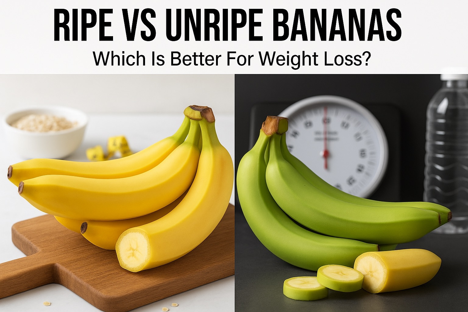 Ripe vs Unripe Bananas: Which Is Better For Weight Loss?
