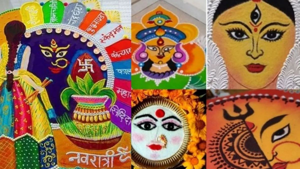 घर की रौनक बढ़ाने के लिए ट्राई करें ये खूबसूरत रंगोली डिजाइन, यहां है एक से बढ़कर कलेक्शन