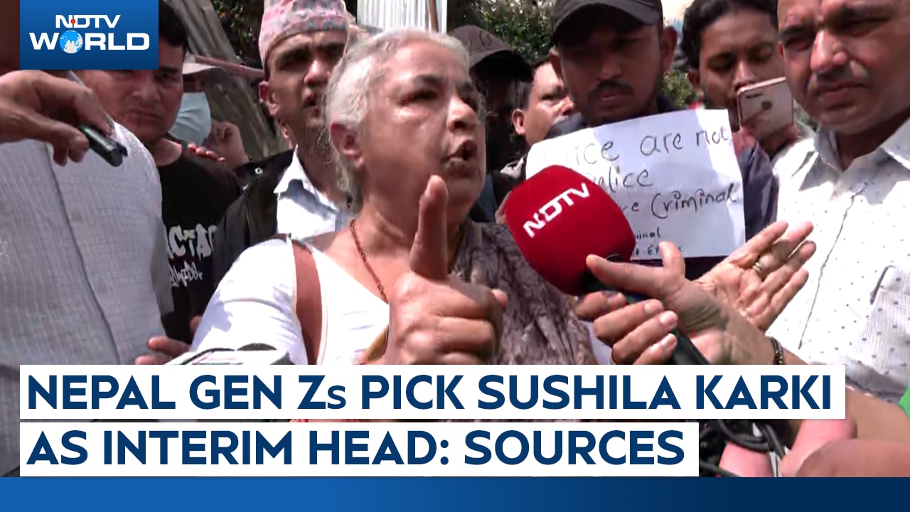Nepal's Gen Z Protesters Propose Ex-Chief Justice Karki As Interim Head: Sources