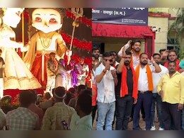 कार्टून मूर्ति, एआई फोटो और फूहड़ गाने का विरोध, रायपुर के इस गणेश पंडाल पर लगा प्रतिबंध कार्टून मूर्ति, एआई फोटो और फूहड़ गाने का विरोध, रायपुर के इस गणेश पंडाल पर लगा प्रतिबंध