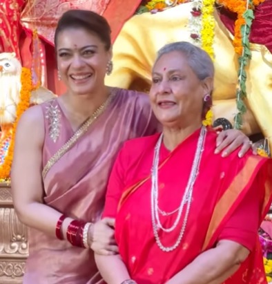 Durga Puja: Kajol Teams Up With Paps To Make Jaya Bachchan Smile. "Kajol <i>Ne</i> Impossible <i>Kaam Karwa Diya</i>," Says Internet