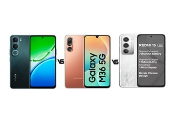 Vivo Y31 5G vs Redmi 15 5G vs Samsung Galaxy M36 5G: तीनों में से आपके लिए कौन सा बेस्ट?