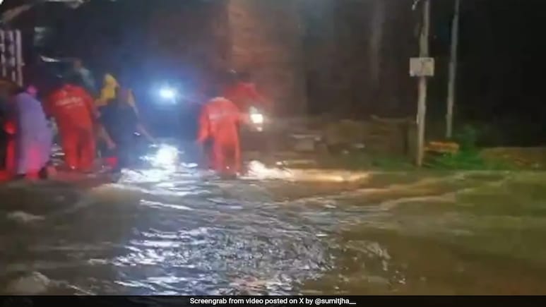 Video: Swiggy, Zomato Riders Rescue People From Being Swept Away In Hyderabad Video: Swiggy, Zomato Riders Rescue People From Being Swept Away In Hyderabad