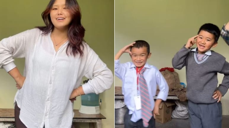 टीचर ने ठुमक-ठुमक गाने पर स्टूडेंट्स के साथ बनाई क्यूट डांस Reel,यूजर्स बोले- इस ट्रेंड की विनर