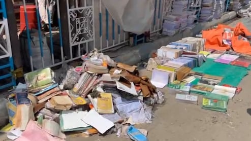 Rain Dampens Spirit Of Kolkata's Famous Used Books Market In Puja Season