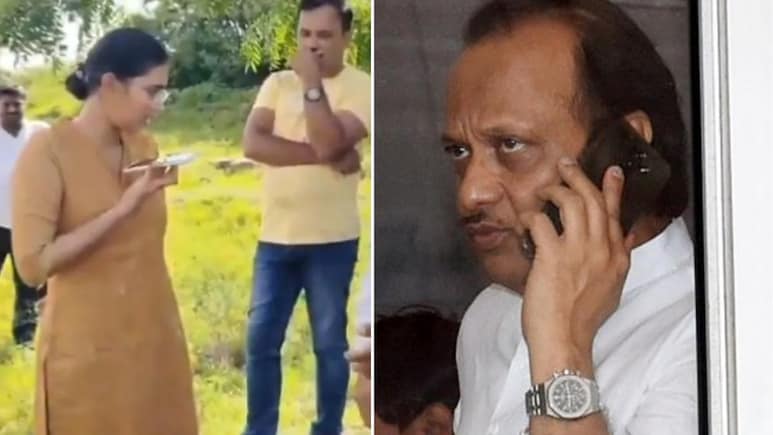 Ajit Pawar Video :  अजित पवारांनी अखेर मौन सोडले;  महिला अधिकाऱ्यासोबतच्या वादावर दिलं स्पष्टीकरण, म्हणाले...