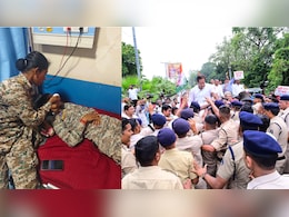 कर्मचारी संग मंत्री कश्यप की कथित मारपीट के विरोध में सड़क पर उतरी कांग्रेस, तेज हुई मंत्री के इस्तीफे की मांग कर्मचारी संग मंत्री कश्यप की कथित मारपीट के विरोध में सड़क पर उतरी कांग्रेस, तेज हुई मंत्री के इस्तीफे की मांग