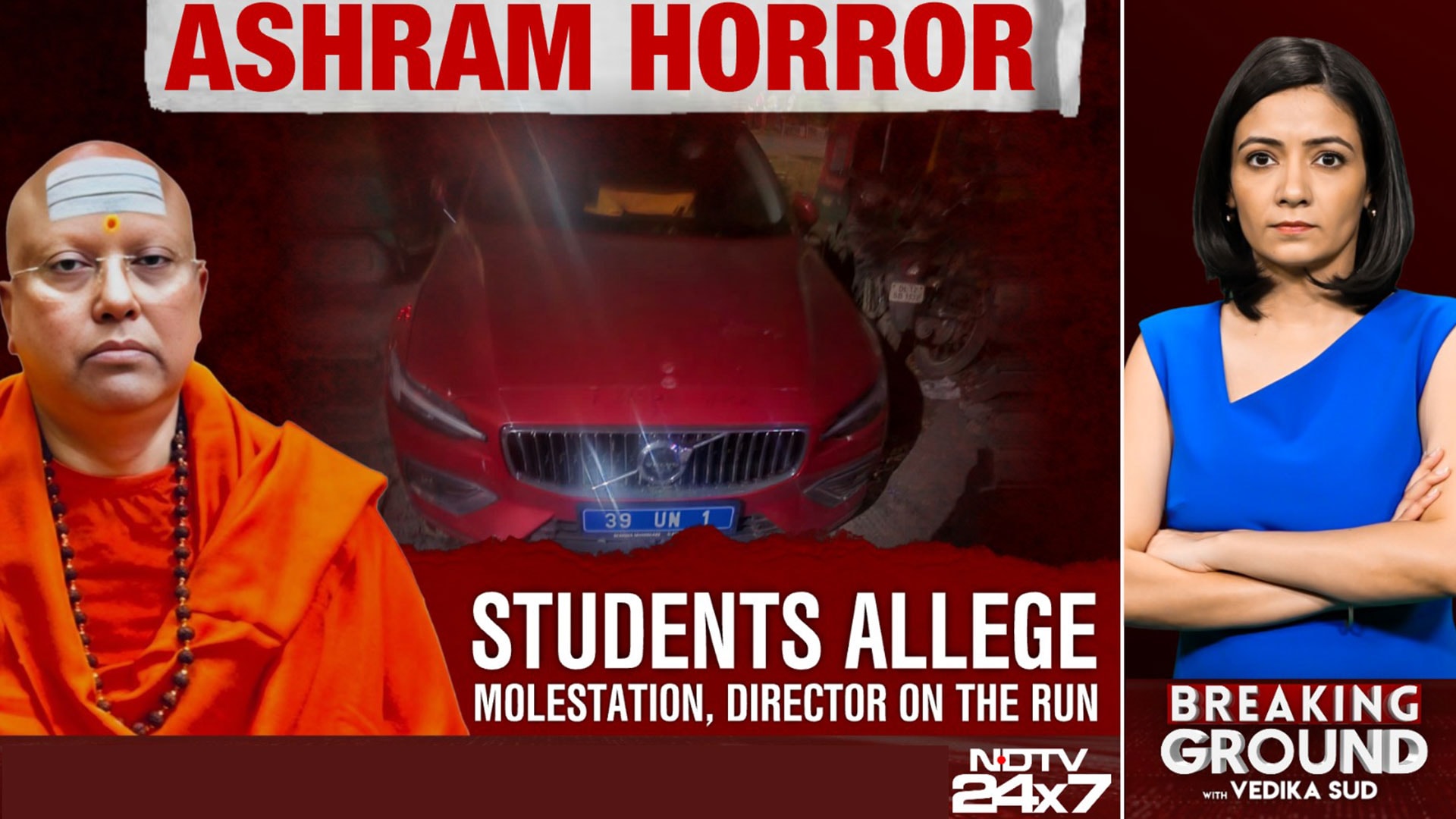 Delhi Self-Styled Godman Booked For Molestation; Car Had Fake Diplomatic Plates