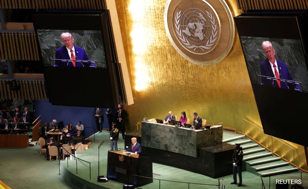 "Bad Teleprompter, Bad Escalator": Trump On What He "Got" From UN