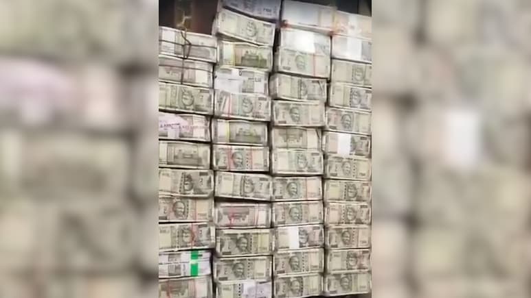 Rs 2 Crore Cash Seized In Pre-Dawn Raid On Telangana Government Employee Rs 2 Crore Cash Seized In Pre-Dawn Raid On Telangana Government Employee