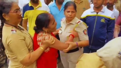 Kalyan News : महिला पोलिसाला चावली, मराठी आणि परप्रांतीय कुटुंबामधील वादाने गाठलं टोक